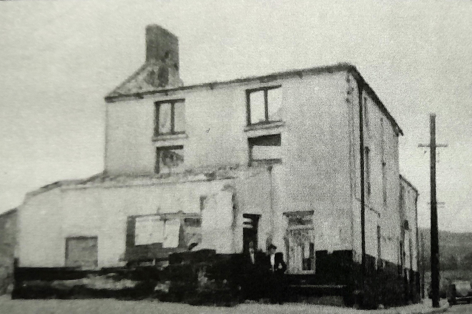 Cow & Gate Creamery before it was demolished Image
