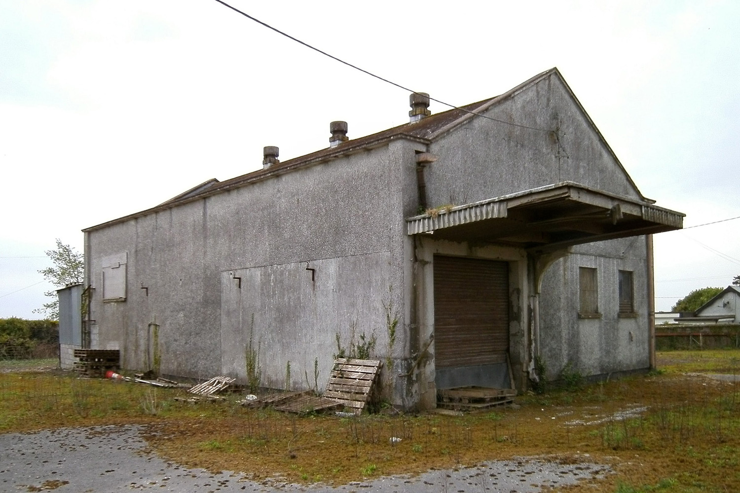 The Creamery before restoration Image