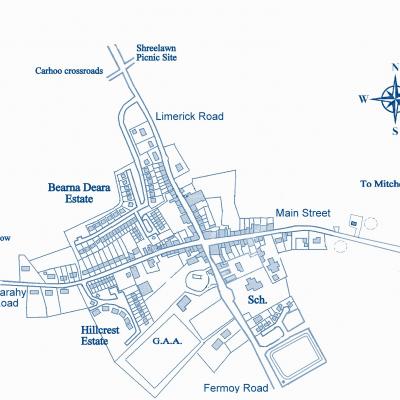 Tidy Towns Village Map 2016